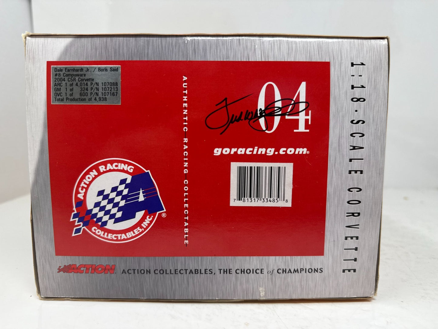 Action #8 Dale Earnhardt Jr. Boris Said Compuware 2004 Corvette C5R 1:18 Diecast