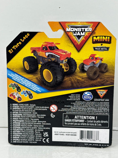 Spin Master Monster Jam&nbsp;El Toro Loco 1:64 Diecast with Bonus Mini