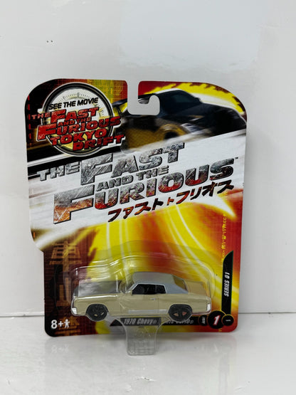 Joyride RC2 Fast & Furious Tokyo Drift 1970 Chevy Monte Carlo 1:64 Diecast