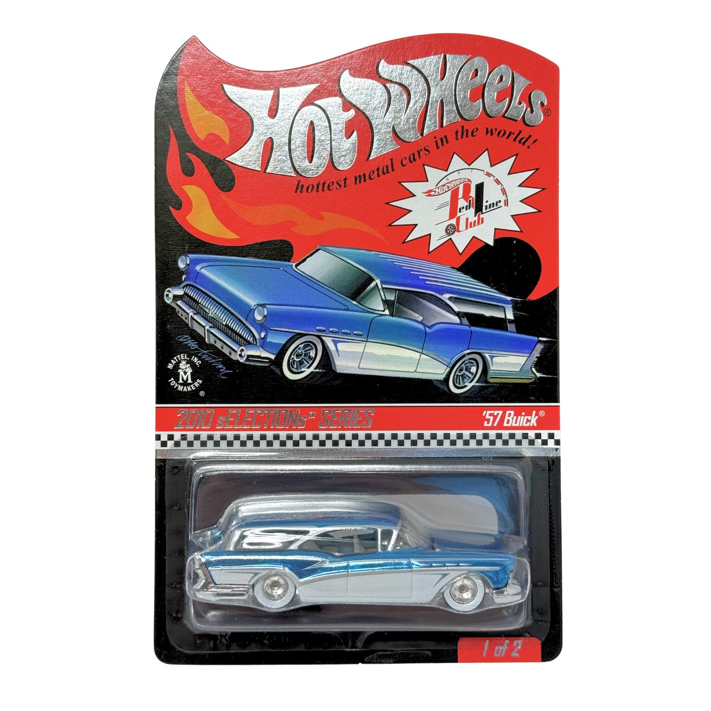 Hot Wheels RLC Red Line Club 1957 Buick 1:64 Diecast
