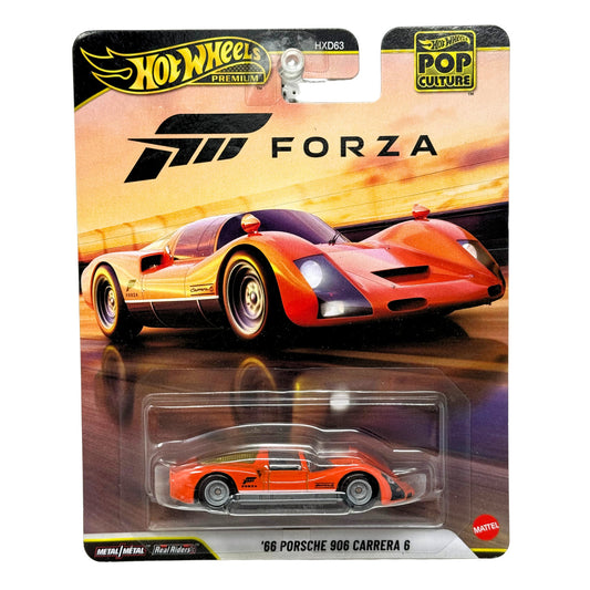 Hot Wheels Premium Forza 1966 Porsche 906 Carrera 6 1:64 Diecast
