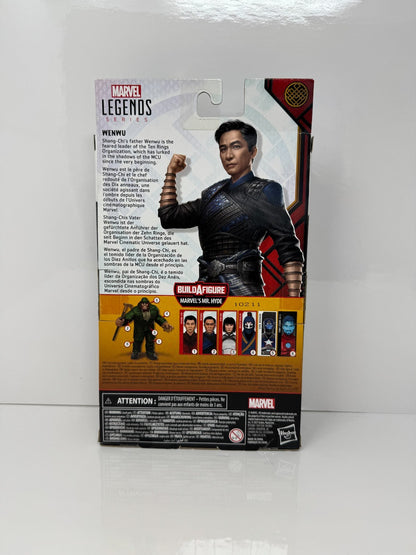 Marvel Legends Shang-Chi Wenwu Action Figure w/ Mr Hyde BAF Piece