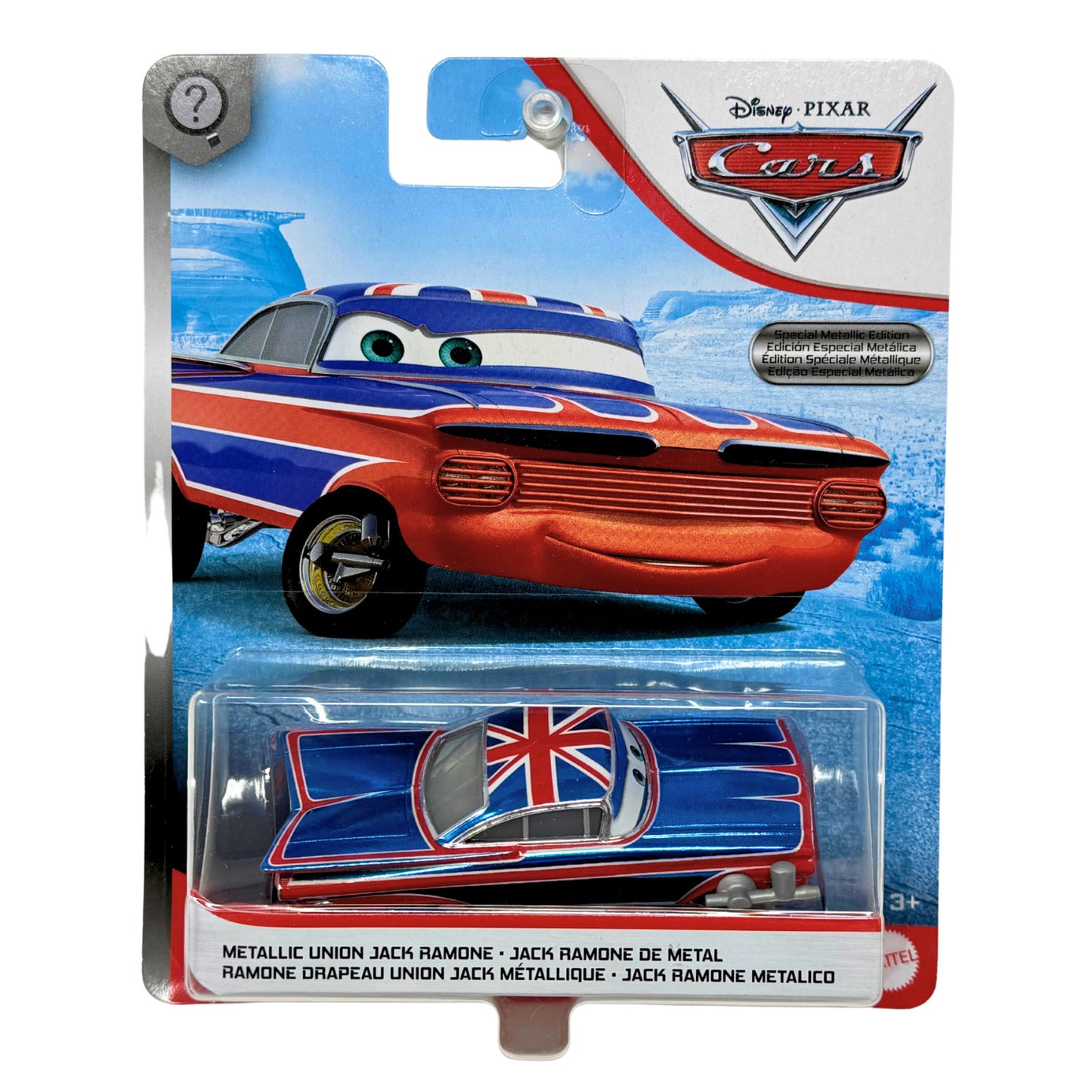 Disney Pixar Cars Union Jack Ramone Metallic Special Edition 1:55 Diecast