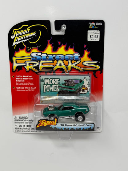 Johnny Lightning Street Freaks 1970 Plymouth Hemi Cuda Zingers! 1:64 Diecast