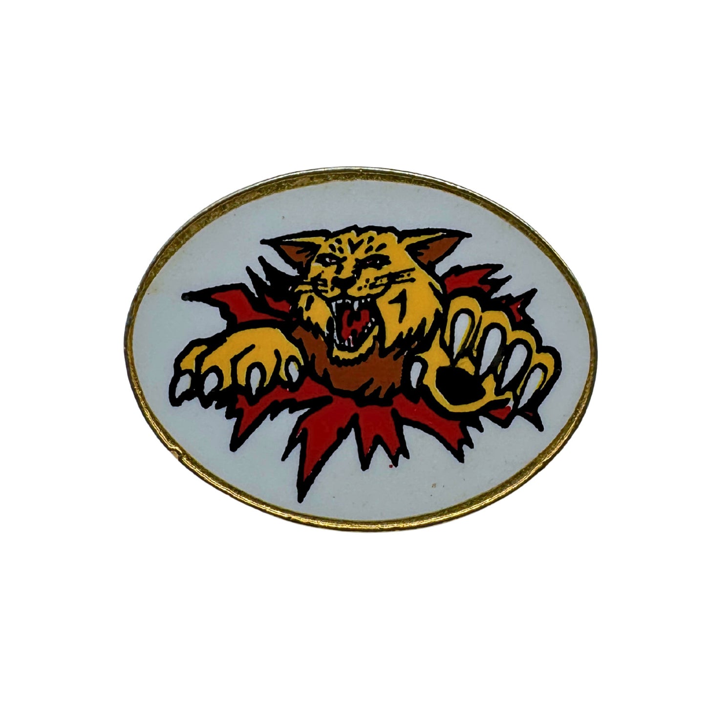 Moncton Wildcats Team Logo QMJHL Lapel Pin