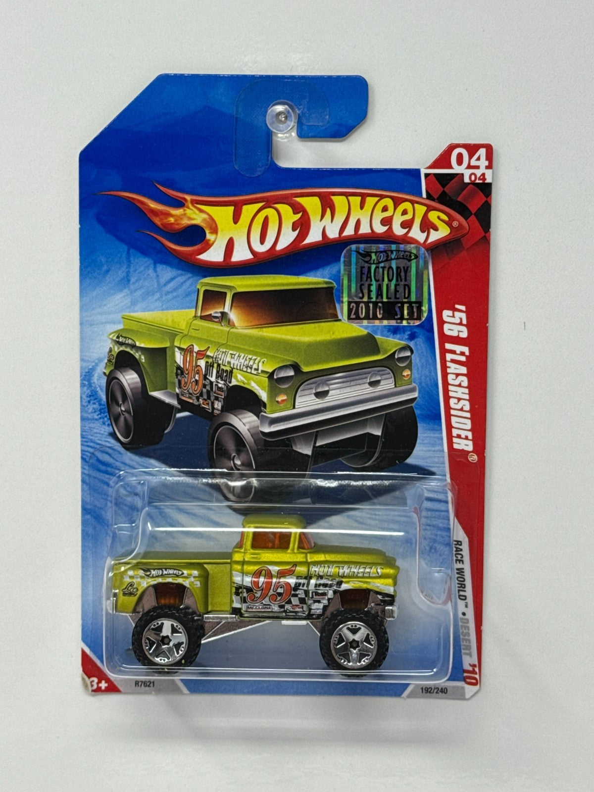 Hot Wheels Race World Desert 1956 Flashsider 1:64 Diecast Factory Sealed