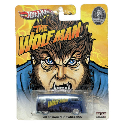 Hot Wheels Universal Monsters The Wolfman Volkswagen T1 Bus 1:64 Diecast