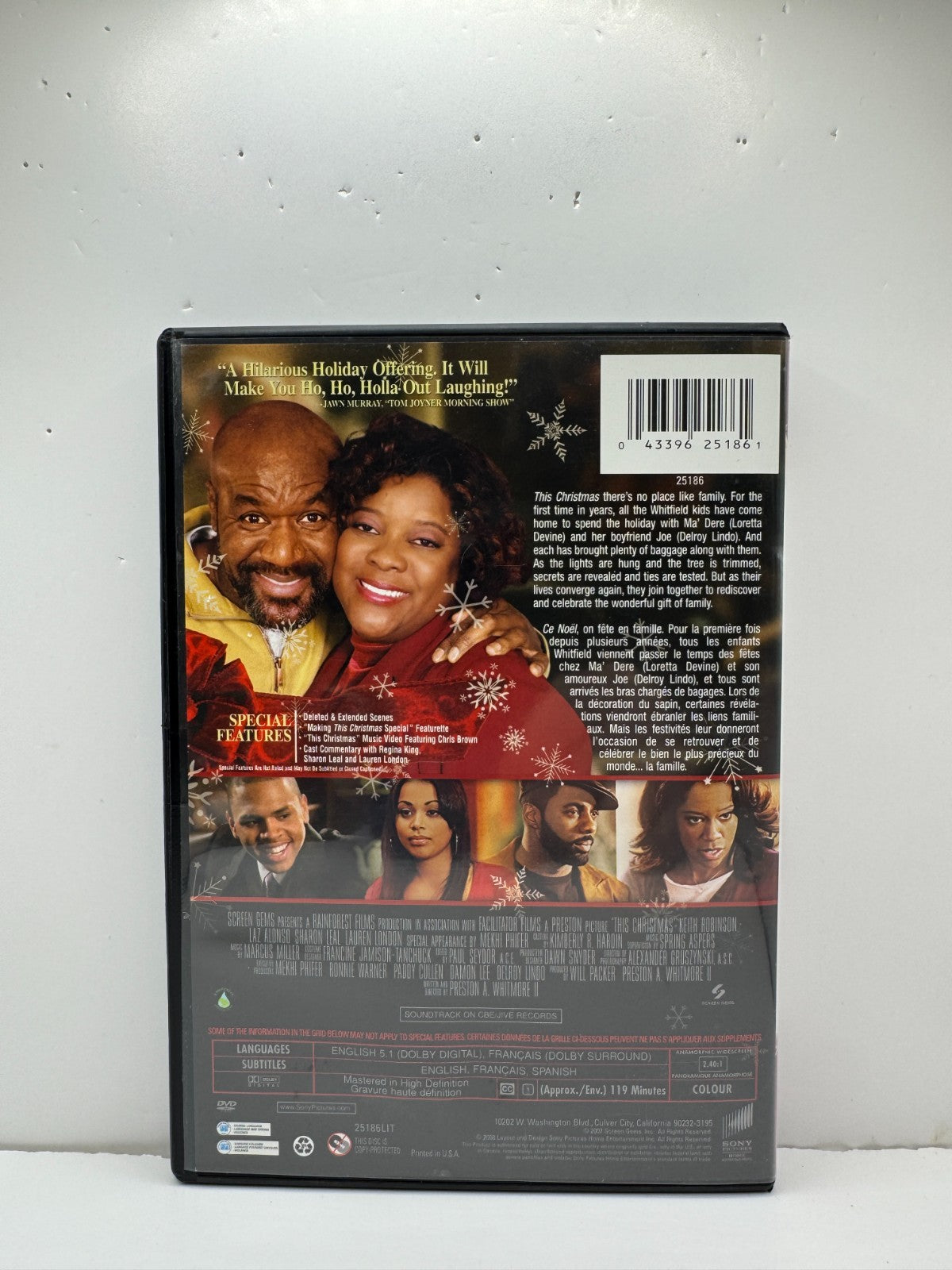 This Christmas (DVD) Delroy Lindo Drama