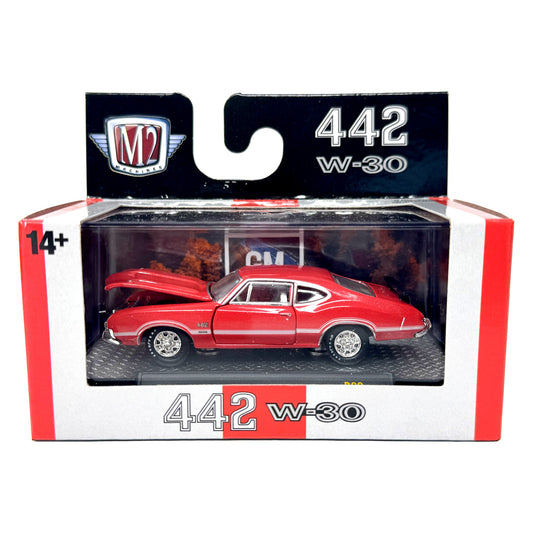 M2 Machines 442 W-30 1970 Oldsmobile Cutlass 442 W-30 1:64 Diecast