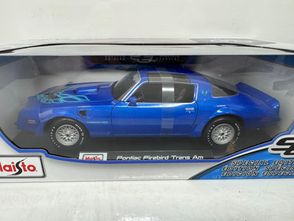 Maisto Pontiac Firebird Trans Am Special Edition 1:18 Diecast