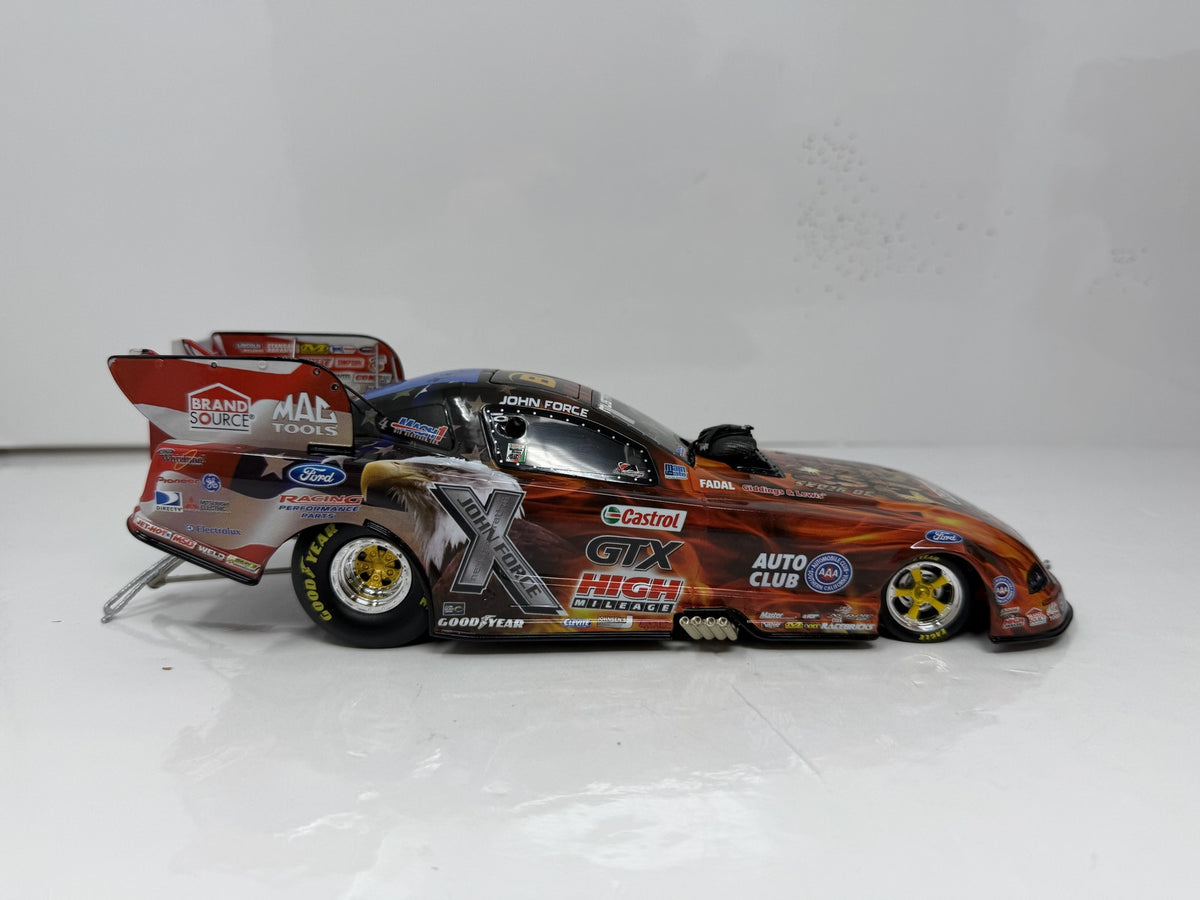 Motorsports Authentics NHRA John Force Night Under Fire Funny Car 1:24 Diecast
