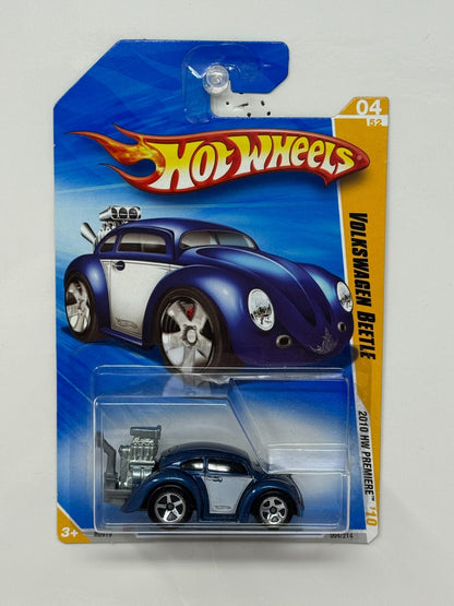Hot Wheels 2010 HW Premiere Volkswagen Beetle 1:64 Diecast Blue