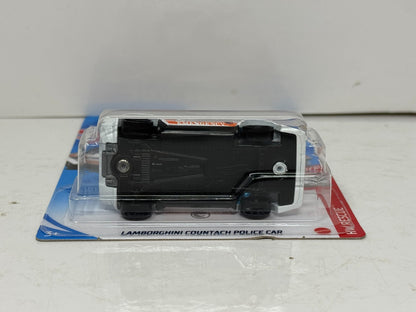 Hot Wheels Treasure Hunt HW Rescue Lamborghini Countach Police Car 1:64 Diecast