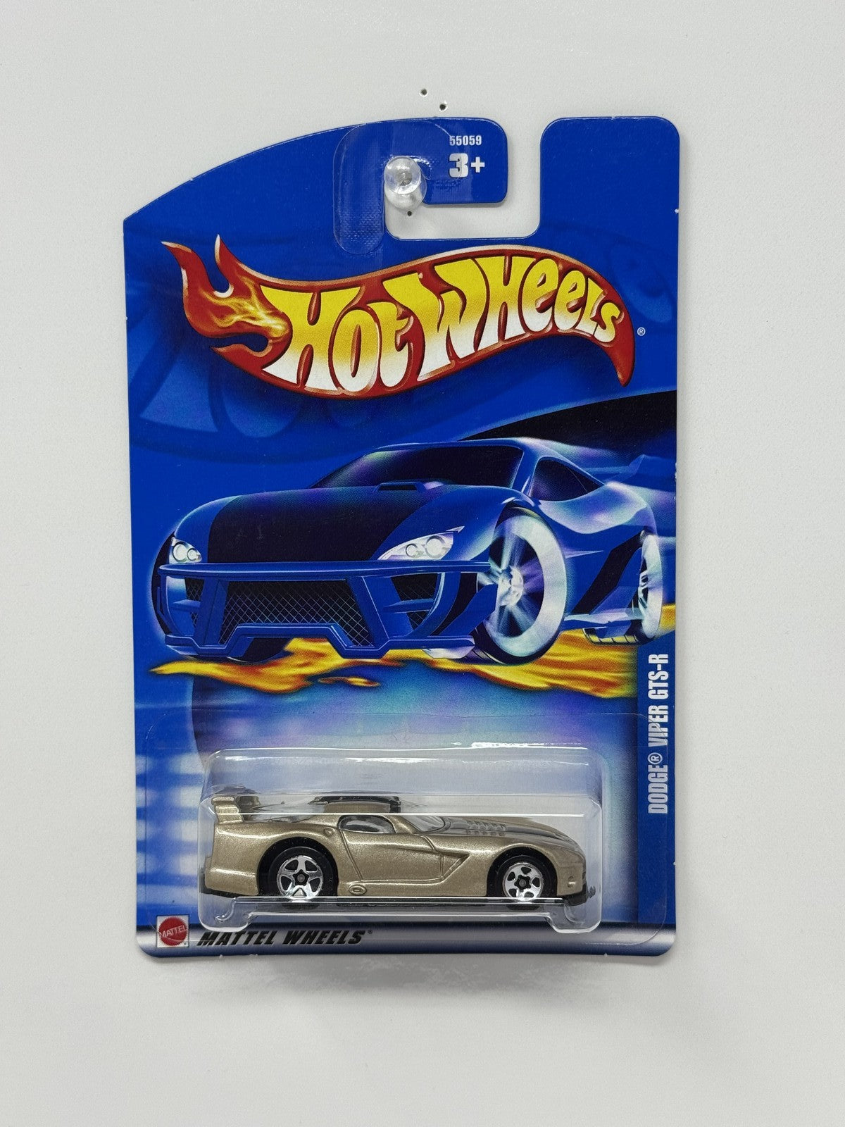 Hot Wheels Dodge Viper GTS-R 1:64 Diecast Gold