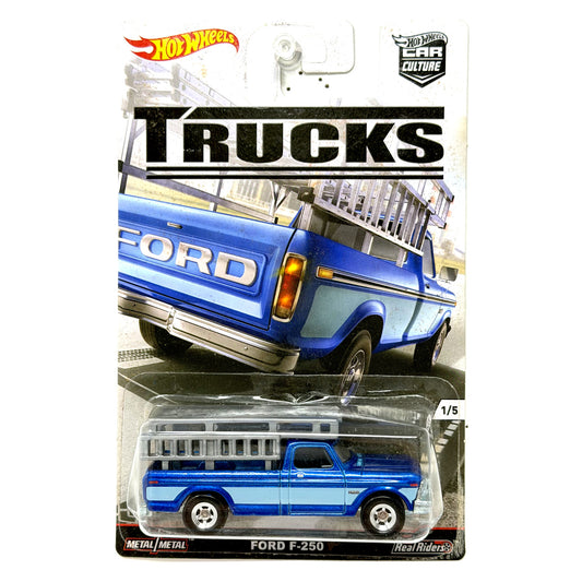 Hot Wheels Trucks Ford F-250 1:64 Diecast Real Riders