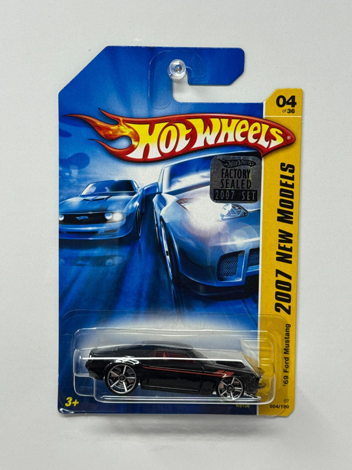 Hot Wheels New Models 1969 Ford Mustang 1:64 Diecast Factory Sealed Black