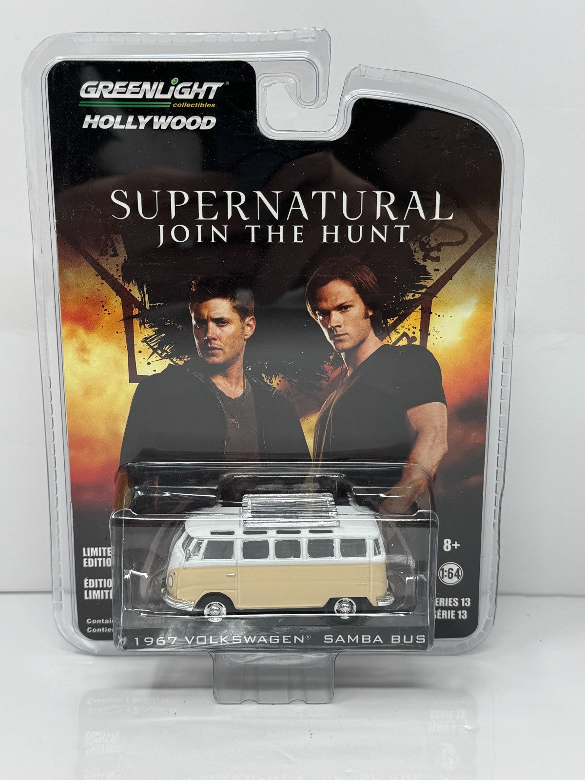 Greenlight Hollywood Supernatural 1967 Volkswagen Samba Bus 1:64 Diecast