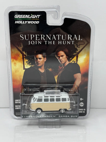 Greenlight Hollywood Supernatural 1967 Volkswagen Samba Bus 1:64 Diecast