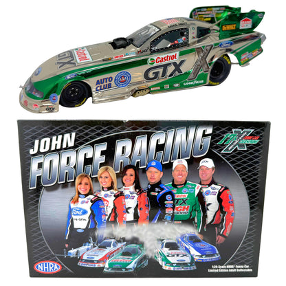 Action NHRA Mike Neff Castrol 2011 Ford Mustang Color Chrome 1:24 Diecast