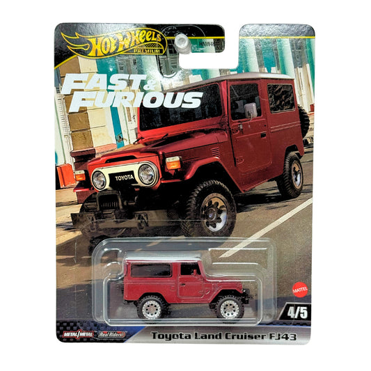 Hot Wheels Premium Fast & Furious Toyota Land Cruiser FJ43 1:64 Diecast