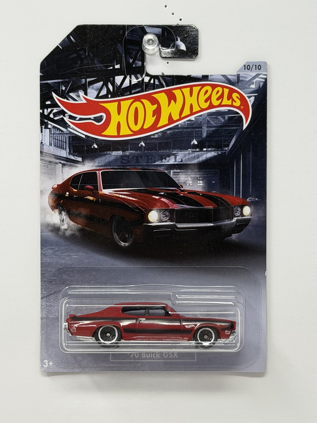 Hot Wheels American Steel 1970 Buick GSX 1:64 Diecast Red