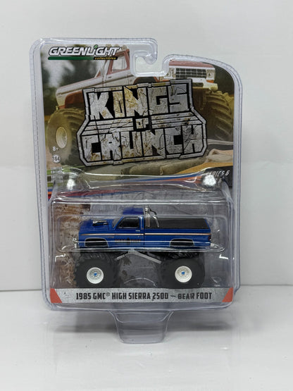 Greenlight Kings of Crunch 1985 GMC High Sierra 2500 Bear Foot 1:64 Diecast