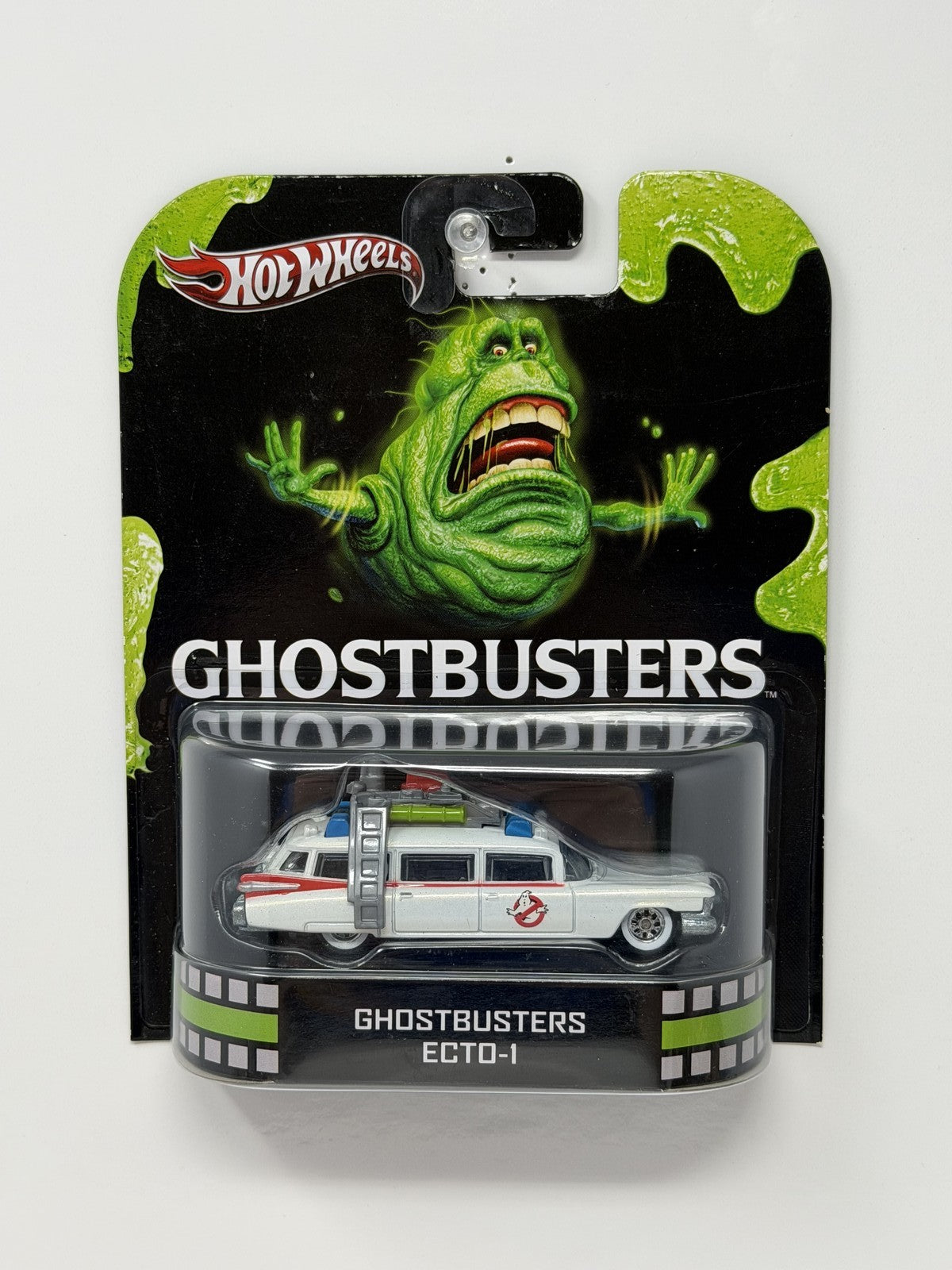 Hot Wheels Retro Entertainment Ghostbusters Ecto-1 1:64 Diecast White V2