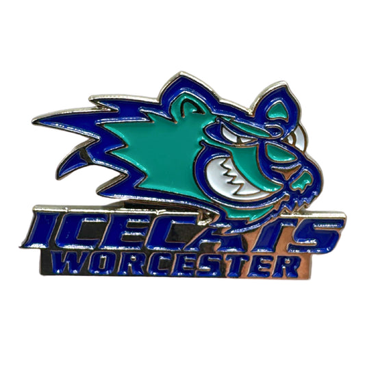 Worcester IceCats AHL Hockey Team Logo Lapel Pin UDT1