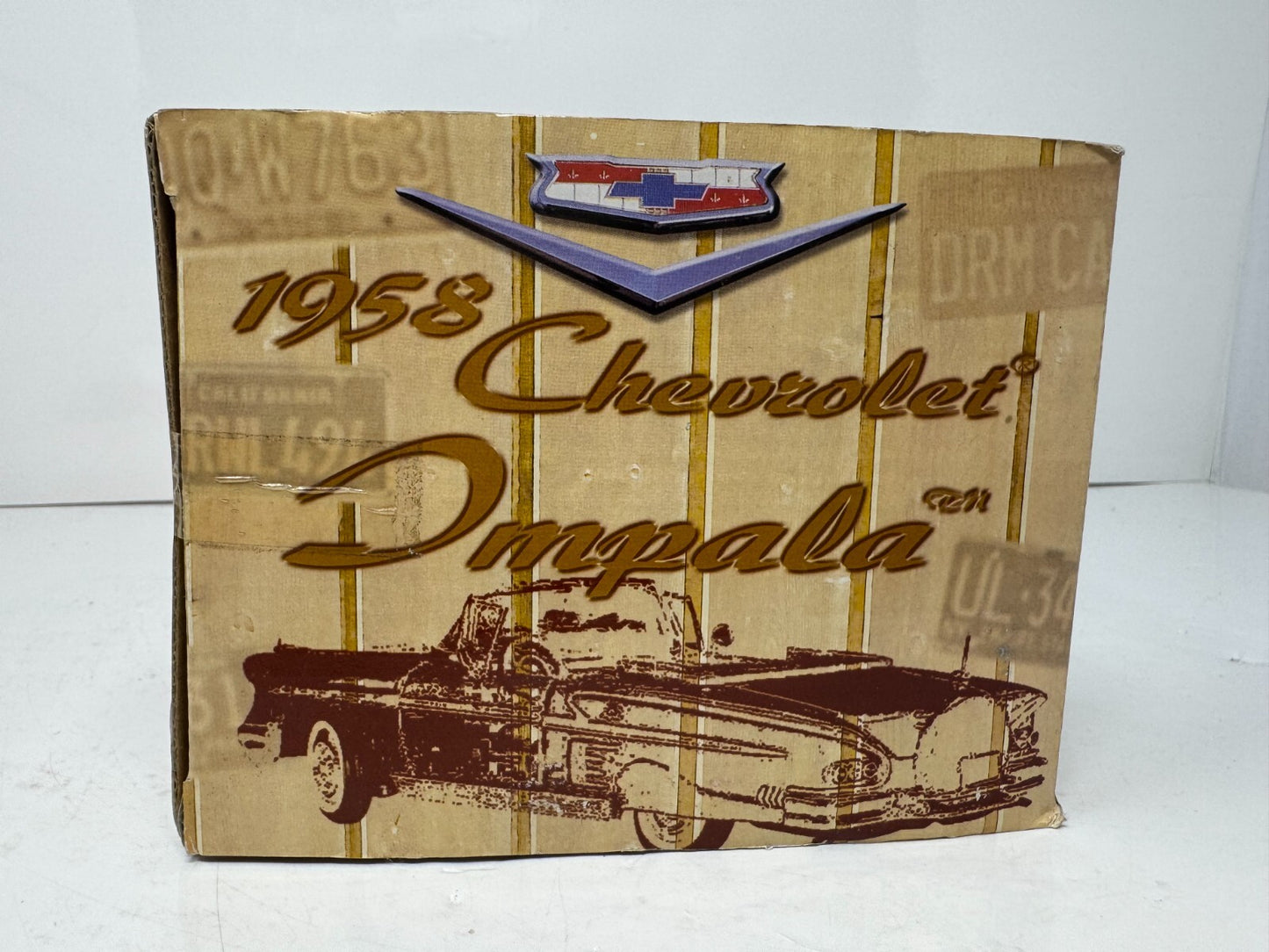 Motormax 1958 Chevrolet Impala Cay Corol Metallic 1:18 Diecast