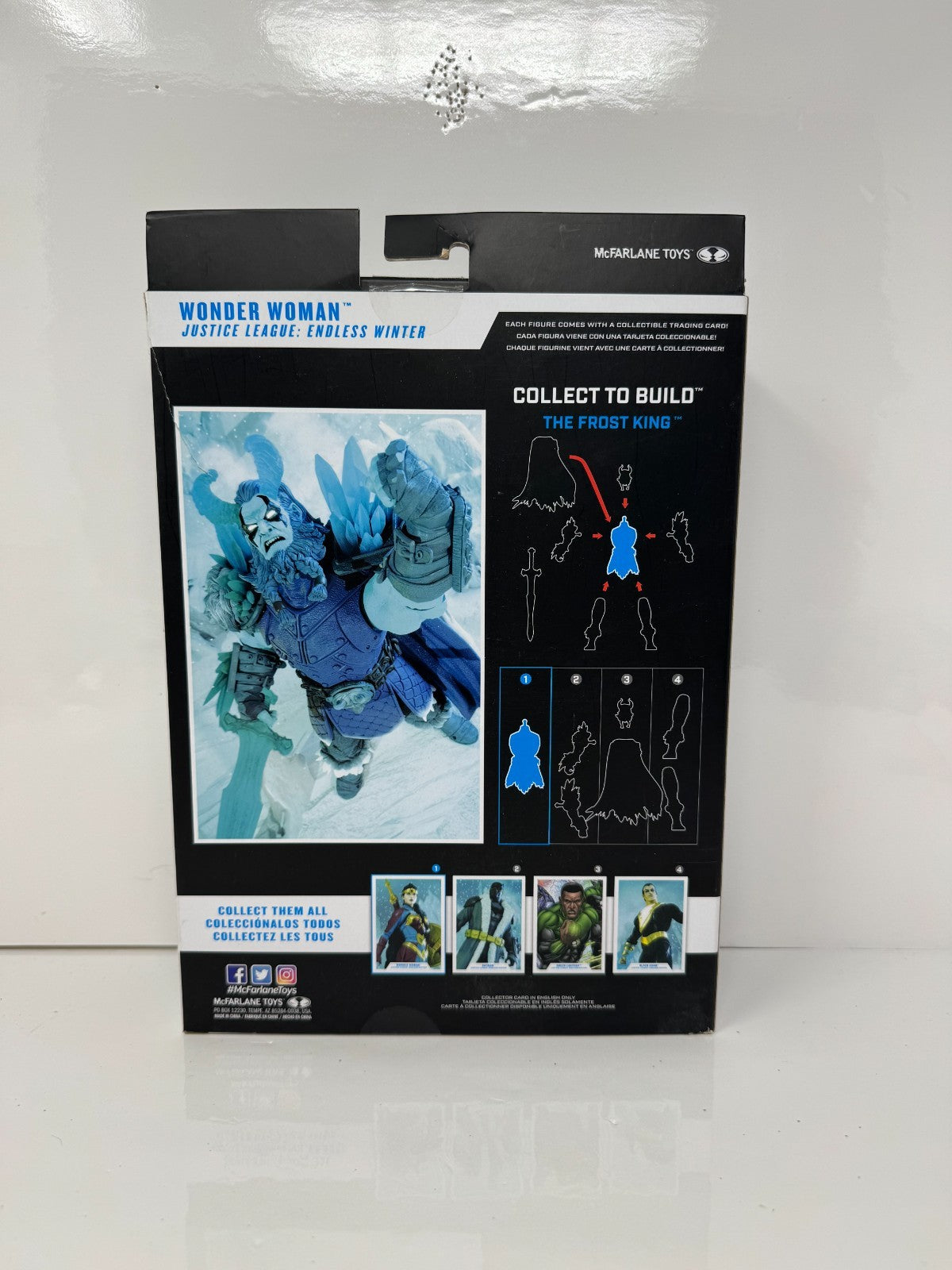 McFarlane DC Multiverse Endless Winter Wonder Woman Figure w/ Frost King BAF