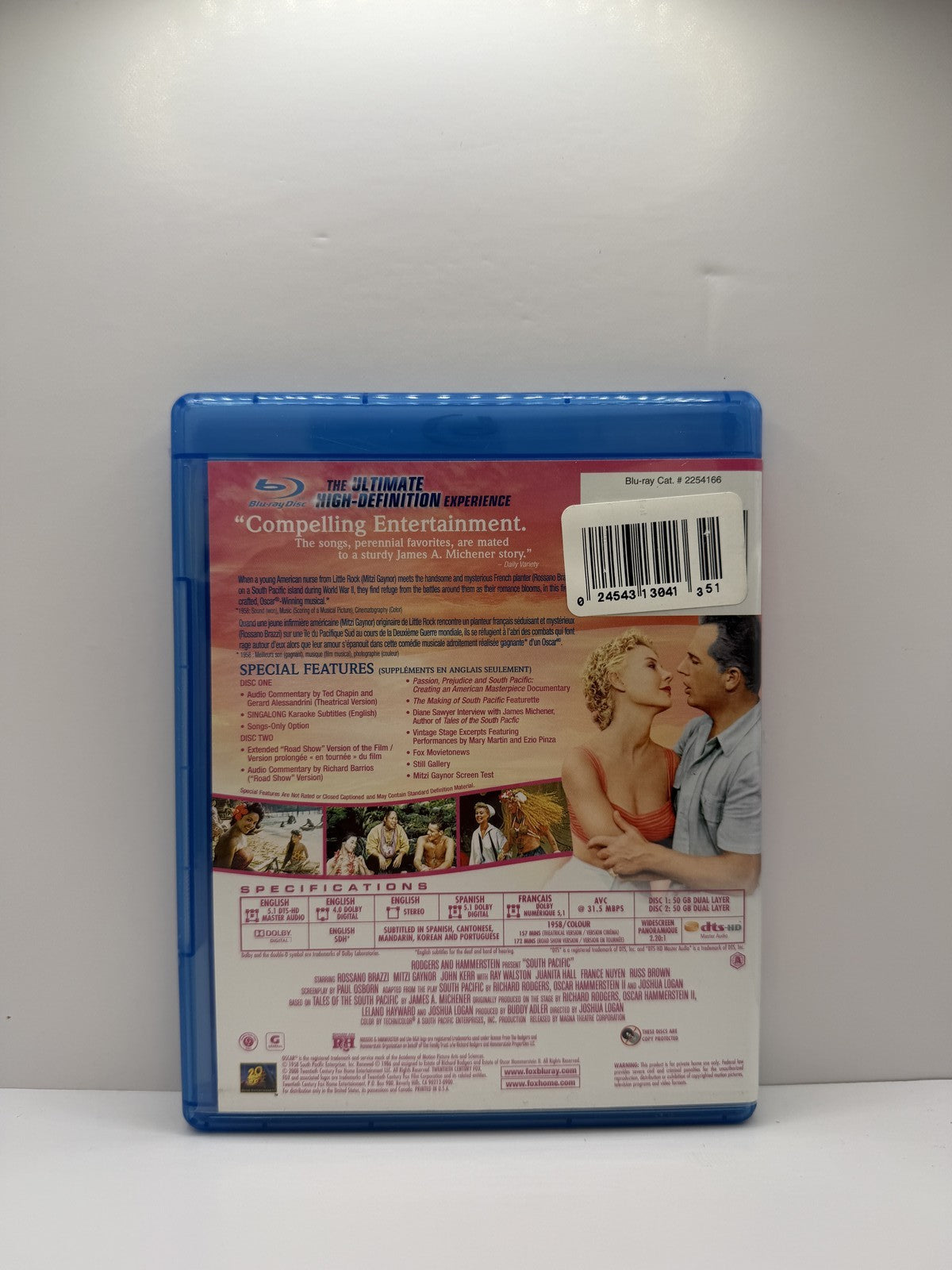 South Pacific (Blu-ray) Mitzi Gaynor Musical