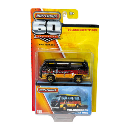 Matchbox 60th Anniversary Volkswagen T2 Bus 1:64 Diecast