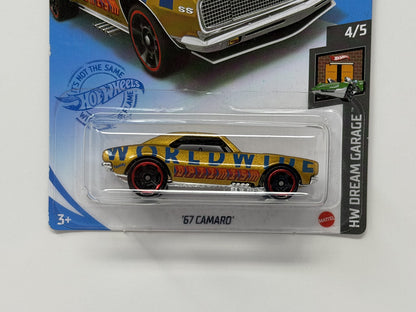 Hot Wheels HW Dream Garage 1967 Camaro 1:64 Diecast Gold