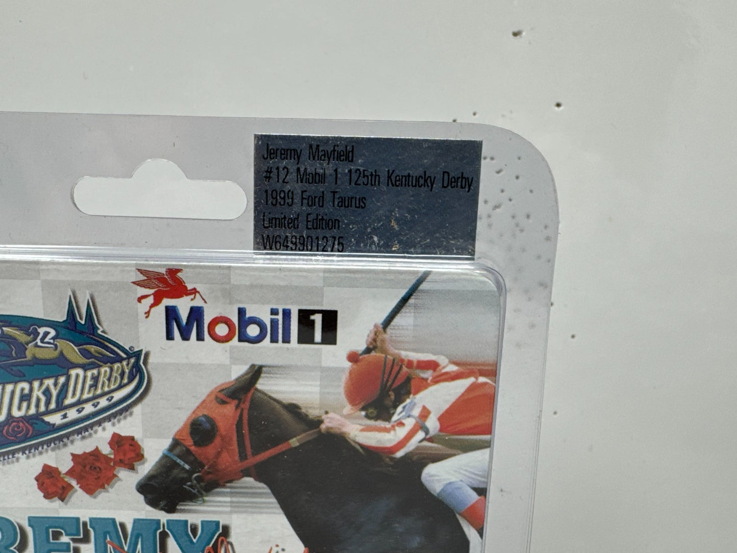 Action Nascar #12 Jeremy Mayfield Mobil Kentucky Derby Ford Taurus 1:64 Diecast