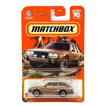 Matchbox 1980 AMC Eagle Wagon 1:64 Diecast Brown