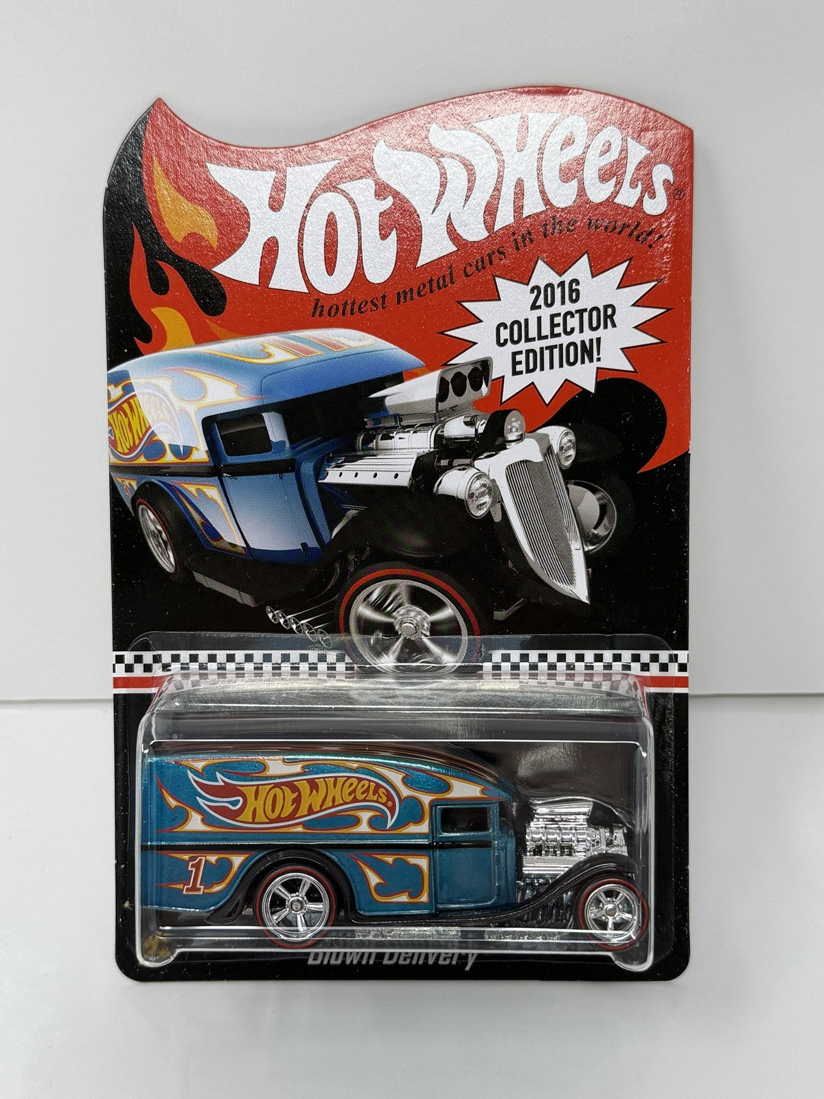 Hot Wheels 2016 Collector Edition Dairy Delivery 1:64 Diecast Blue KMart Mail In
