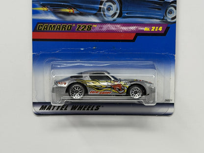 Hot Wheels Mainline 1993 Chevrolet Camaro Z28 1:64 Diecast Silver Fire Eater