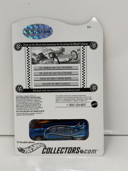 Hot Wheels Phil Riehlman 10th Anniversary VW Drag Bus 1:64 Diecast 2481/10000