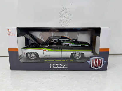 M2 Machines Foose Design 1973 Chevrolet Cheyenne Super 10 1:24 & 1:64 Diecast