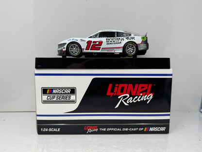 Lionel Nascar #12 Ryan Blaney Body Armor Zero Sugar 2024 Mustang 1:24 Diecast