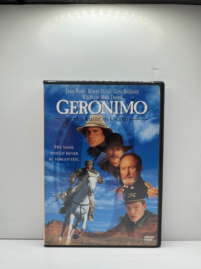 Geronimo An American Legend (DVD) Jason Patric Western