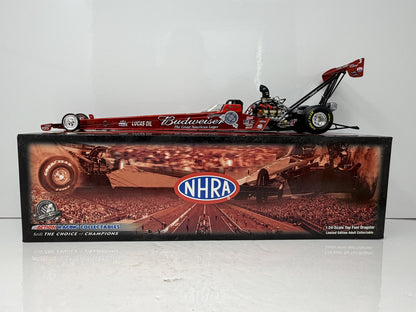 Action NHRA Bernstein Budweiser Top Fuel Dragster 1:24 Diecast Liquid Color