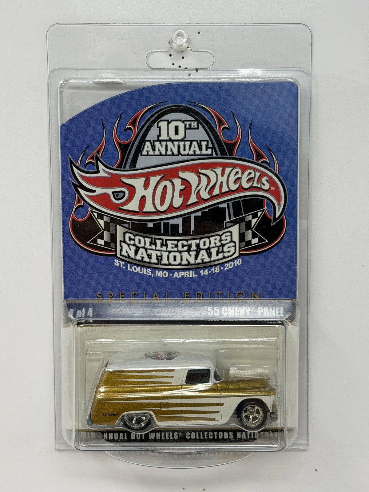 Hot Wheels 2010 10th Collectors Nationals 1955 Chevy Panel 1:64 Diecast 972/1200