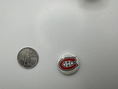 Montreal Canadiens NHL Hockey Team Pin-back Button UDT1
