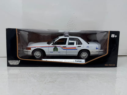 Motor Max RCMP Ford Crown Victoria Police Car 1:18 Diecast