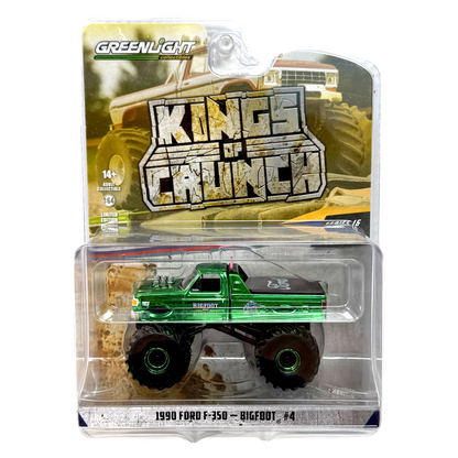 Greenlight Kings of Crunch 1990 Ford F-350 Bigfoot #4 CHASE 1:64 Diecast