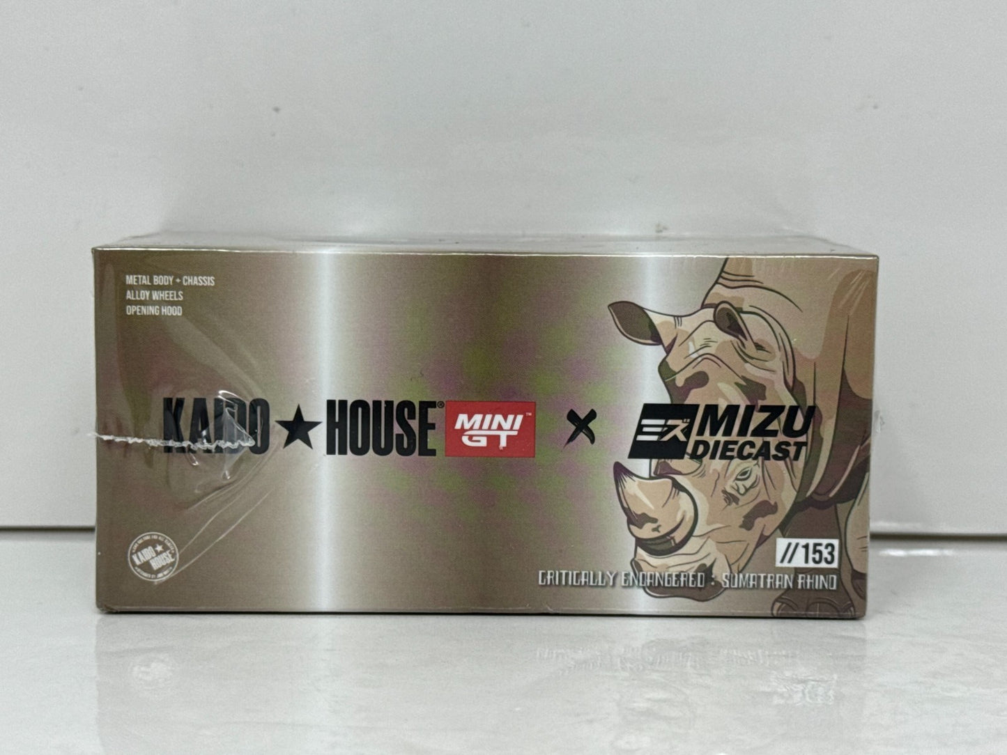 Kaido House Chevrolet Silverado Sumatran Rhino V1 Mini GT 1:64 Diecast