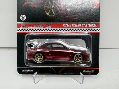 Hot Wheels RLC Red Line Club Selections Nissan Skyline GT-R BNR34 1:64 Diecast