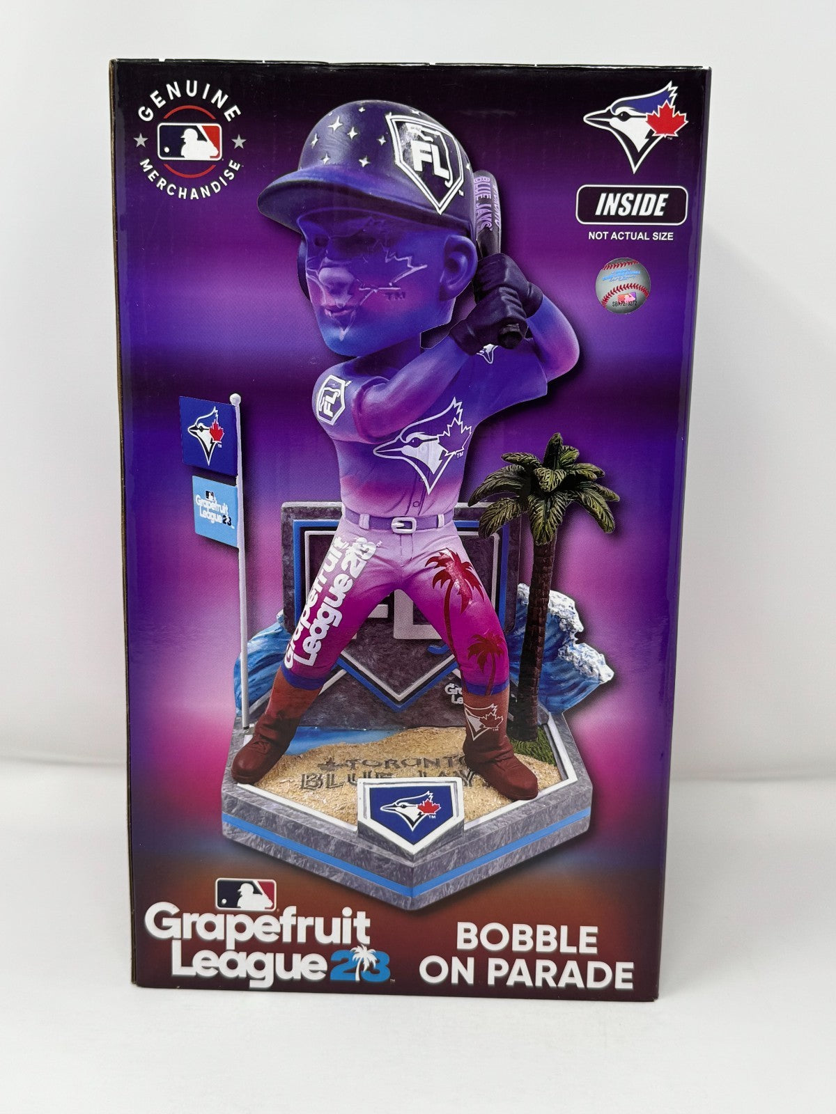 FOCO MLB Toronto Blue Jays 2023 Grapefruit League Bobble On Parade Bobblehead