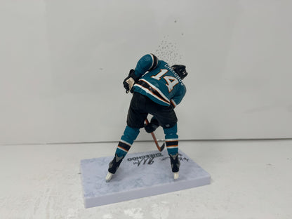 McFarlane NHL Jonathan Cheechoo San Jose Sharks Figure Auto Signed